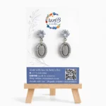 GREY AND SILVER DIAMANTE, SILVER