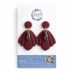 BURGUNDY SHELL