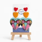 WARHOL PENGUINS HEARTS
