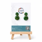 GREEN MARBLE MINI DROPS