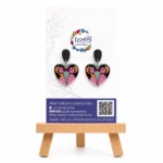 WARHOL PENGUINS HEART MINI DROP