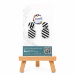 BLACK AND WHITE STRIPE MINI