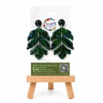 DEEP GREEN SHIMMER LEAVES (TRIPLE)