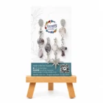 GREY AND SILVER STAR MISMATCH SET